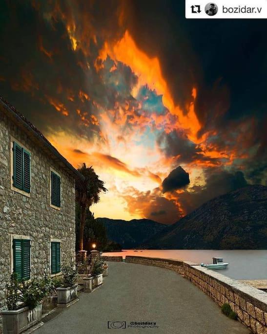 2Br Apartment With Pool Kotor Exteriör bild
