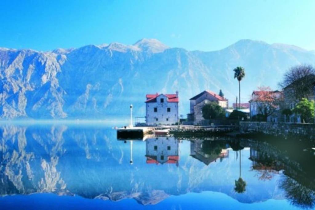 2Br Apartment With Pool Kotor Exteriör bild